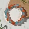10mm Dopamine Jade Crushed Glass Bracelet: Women's Light Luxury Fidget Beaded Bracelet