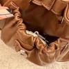 Go Out Bag Female Ancient Cute Denim Girl Backpack Student Commuter Small Backpack Niche Schoolbag