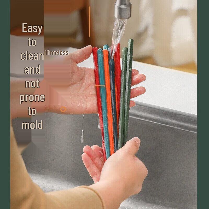 Supor Japanese Style Healthy Chopsticks 5-Pair Set