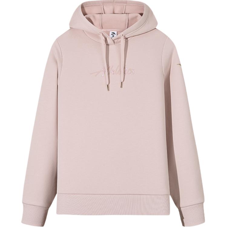 Anta Training Series Hooded Casual Versatile Comfortable Fleece Warm Sweatshirt Women sweatshirt 162547712N-5