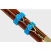 Rubber Rings Elastic Fishing Rod Hook Keeper Fly Pole Metal Holders