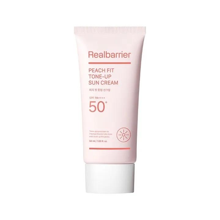 Real Barrier Peach fit Tone-Up Sun Cream 50ml