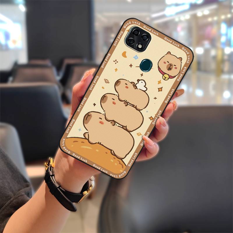 Wodoodporne Silikonowe Etui na Telefon Dla ZTE Blade V2020 Vita/Blade20 Smart/10 Smart Graffiti Śliczne Pyłoszczelne Kreskówkowe Trwałe