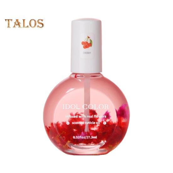 Nail Oil with Dried Flower Extracts Nourishing Moisturizing Treatment for Stronger Nails Floral Fragrance Gel Polish Nail Care Oil for Manicure