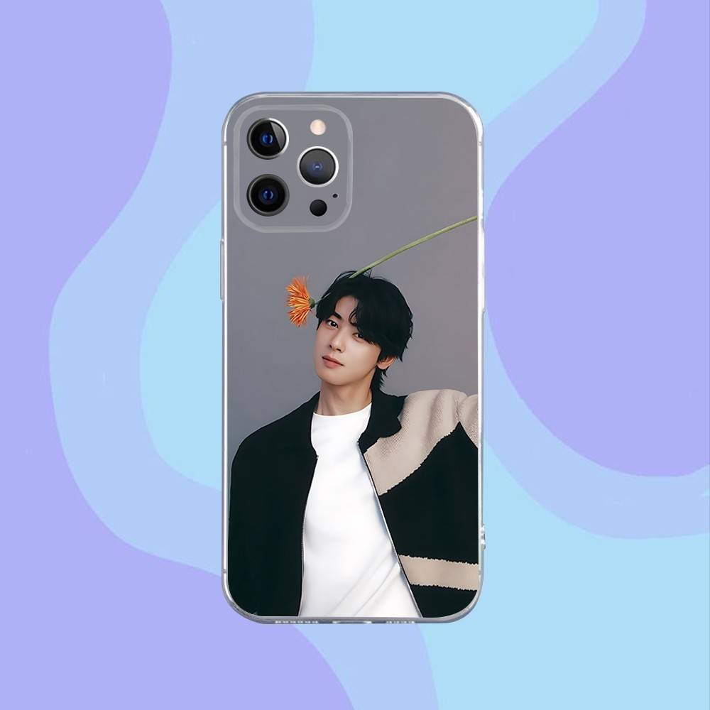 Singer Cha E-EunWoo Phone Case For iPhone 17,16,15,14,13,12,11 Pro,Max,Plus,X,XS,XR,SE4,E Mini Transparent Soft Cover