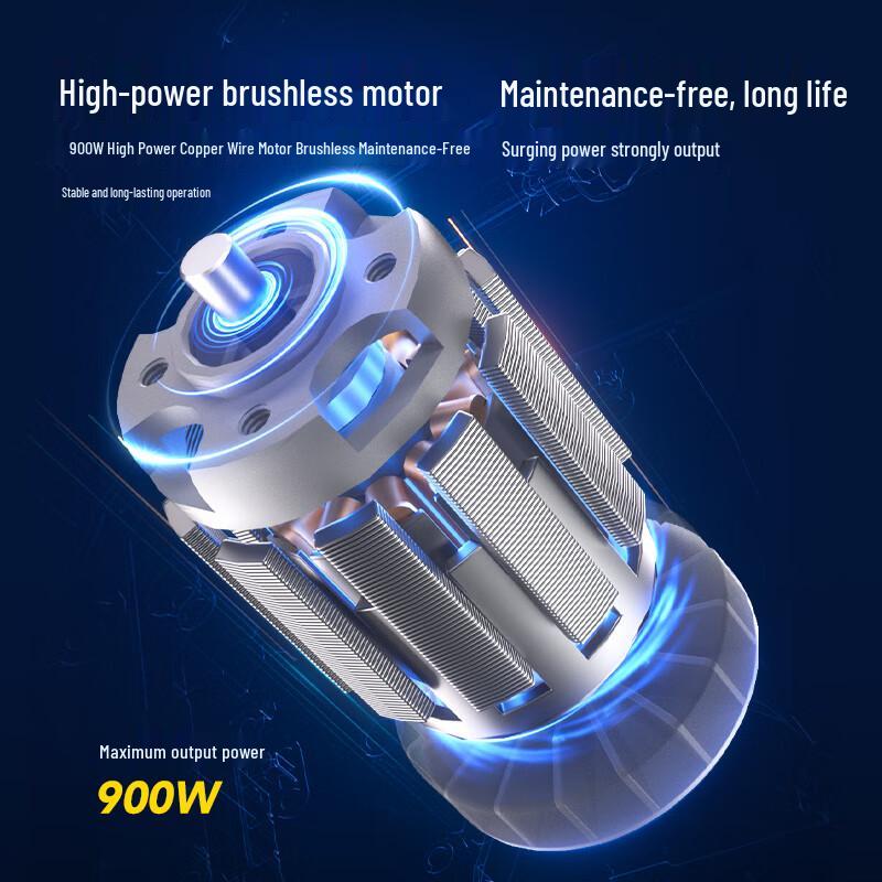 Dongcheng 20V Cordless Brushless Chainsaw CN plug (adapter included)