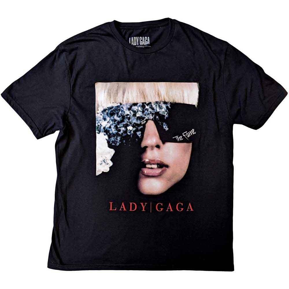 Lady Gaga T The Fame Photo new Official Unisex Black Unisex T-Shirt M