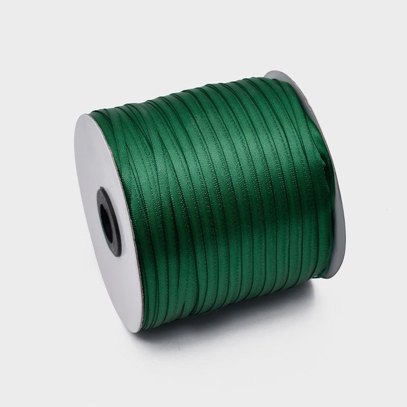 0.3cm Encrypted Polyester Satin Ribbon for Clothing and DIY Accessories