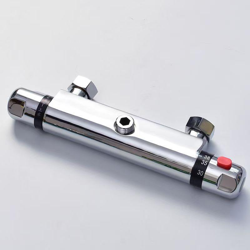 

Повністю мідний термостатичний душовий набір з сонячним водонагрівачем та клапаном регулювання температури