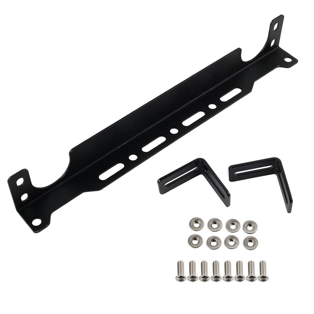 

Кронштейн масляного радиатора толщиной 2 мм Универсальный автомобильный крепежный кронштейн Детали для модификации автомобиля чёрный