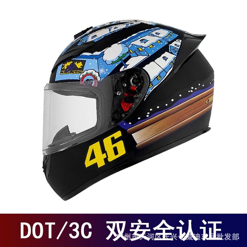 Strictly Sell Motorcycle Full Helmets Men Women Retro Helmets/3C Safety Transparent Mirrors