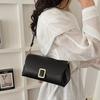 Square Buckle Baguette Armpit Bag Women's Shoulder Bag