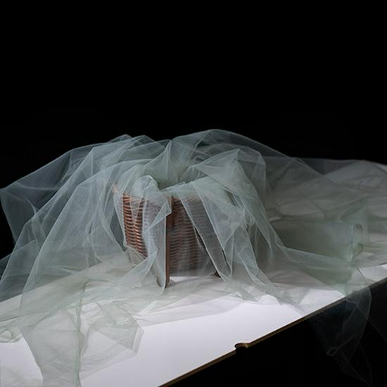 Fairy Mist Soft Tulle Fabric: Handmade Solid Color Lace Veil for Clothing DIY Projects
