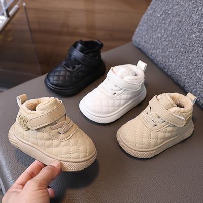 Winter Cotton Shoes Baby Snow Shoes Children's Walking Shoes Sizes 16-26