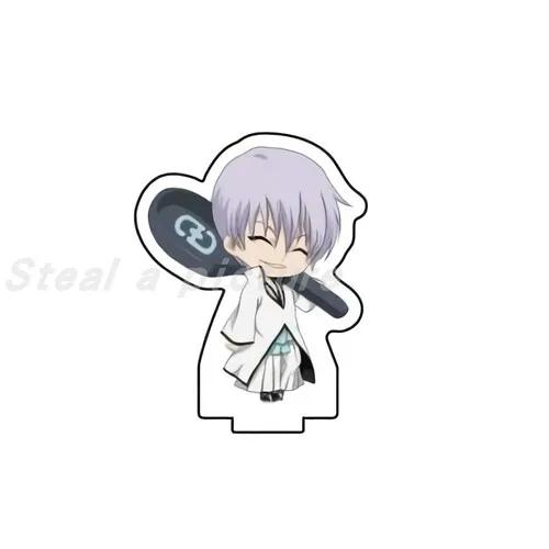 Anime Mini Action Figure Doll Ishida Uryuu Grimmjow Jeagerjaques Acrylic Stand Model Plate Cosplay Toy for Gift