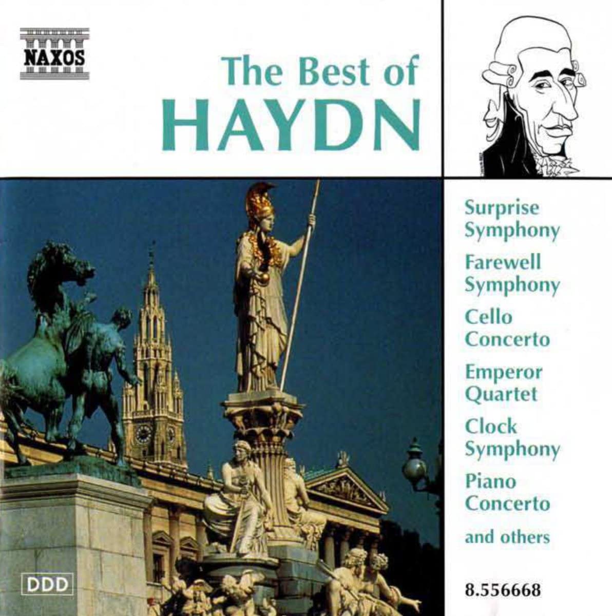 

CD HAYDN - Best of Haydn 8556668 Naxos 1997 Japan Classical Used