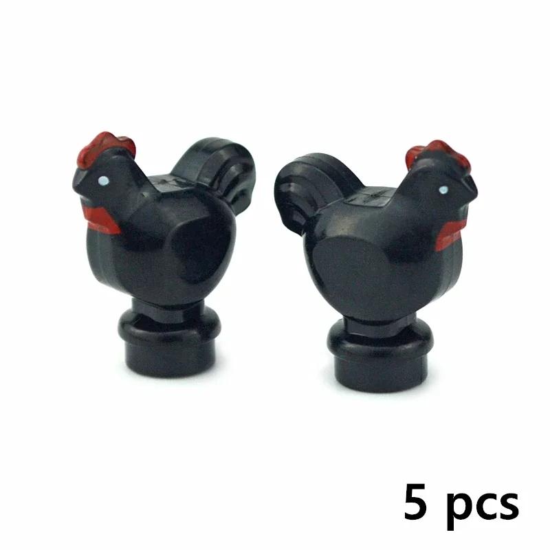 DIY Creative Model Cute Animal MOC Building Blocks Brick Little Pet Zoo Dog Duck Tortoise Penguin Cat Pig Bird Rabbit Toys
