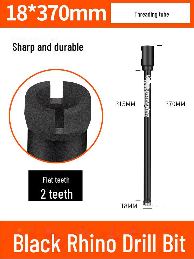 

Многофункциональное сухое сверло Green Forest для бетонных и цементных стен 18x370 plus water