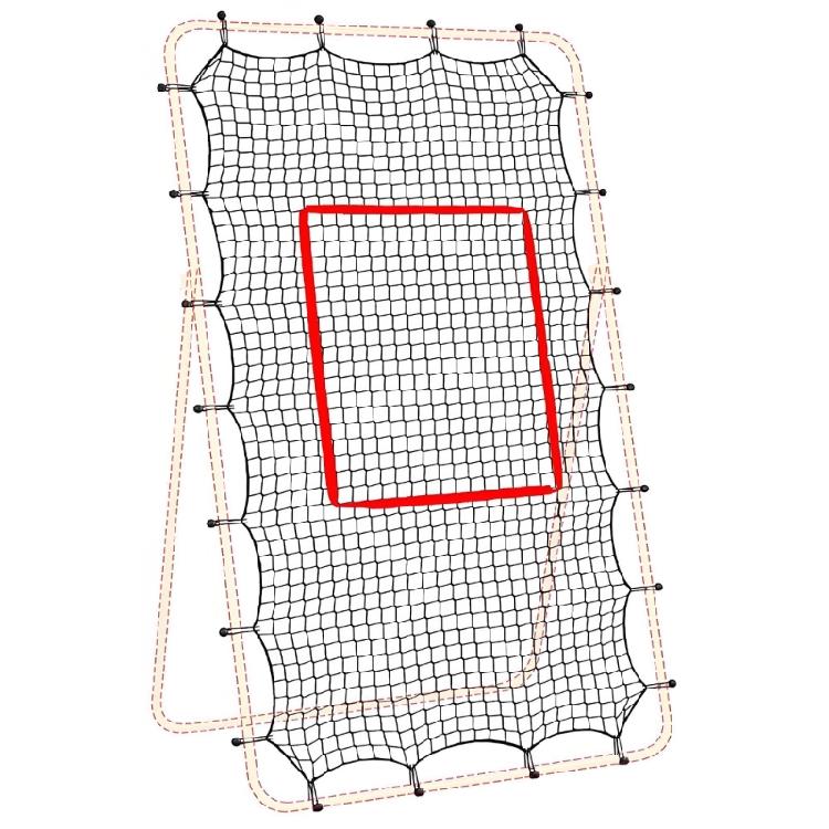 Multifunkční odrazová síť na volejbal Snadná montáž Design Sportovní tréninková síť Rychlé sestavení Polyesterová textura 1 gray