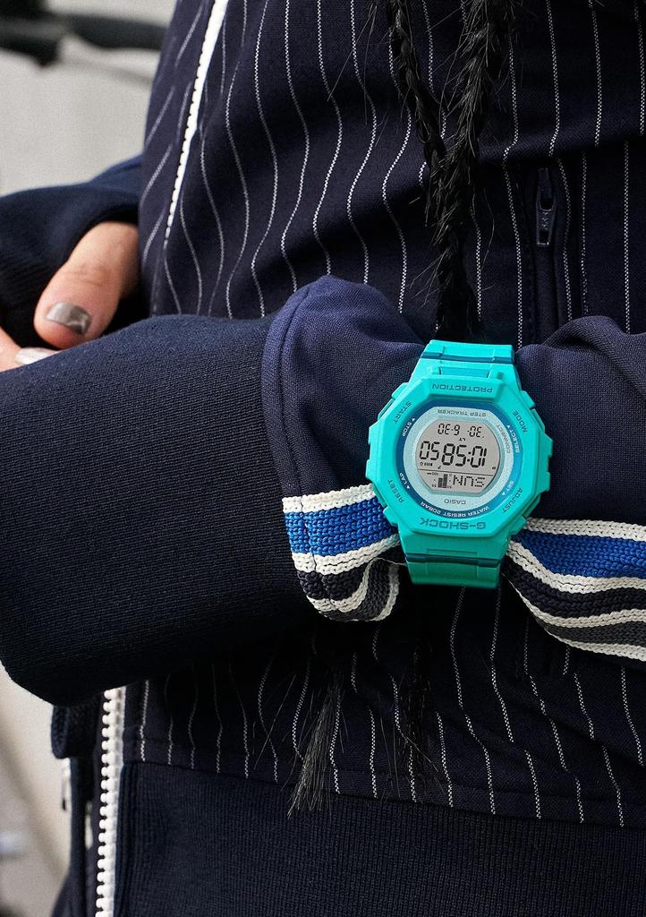 Casio G-Shock Watch (Authentic Japanese Model) Bluetooth Model Made with Biomass Plastic, GMD-B300SC-2JF, Women's, Turquoise