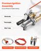 Gas Pilot Assembly, OE 446-512A, HSRV 446-512A, SRV 446-512A Fireplace Gas Pilot Assembly Kit, Natural Gas Ignition Replacement, Compatible with Heat