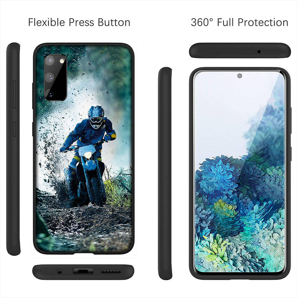 Pro Samsung Galaxy S24 S23 iPhone 16 15 14 Xiaomi Redmi Note 13 12 11 8 Plus 9 Pro Max X XR Pouzdro na telefon Moto Cross Motocykl Sportovní Mobil OPPO Huawei