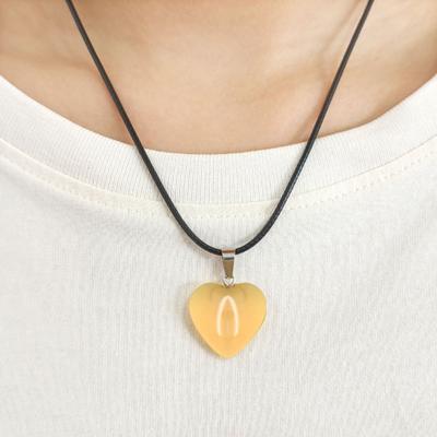 Heart Shape Pendant Necklace Charm 20mm Love Heart Shaped Pendant Jewelry Accessory for DIY Crafts Necklaces Bracelets Key Chains
