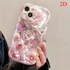 Phone Case For Samsung Galaxy S26 Ultra S25 S24 S22 S23 Plus FE A56 A55 A37 A36 A27 A26 A16 Pink Rose Flowers Cream Soft Cover
