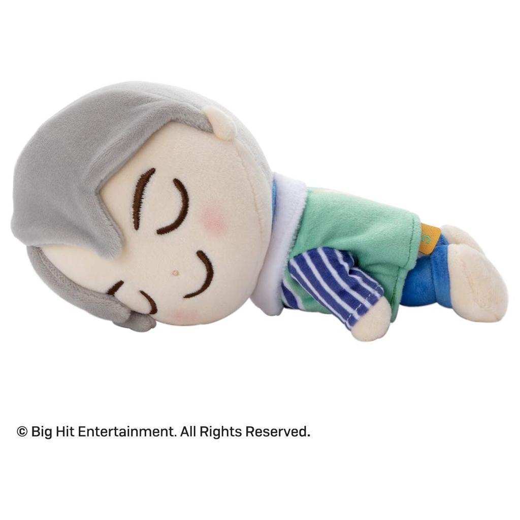 TinyTAN Sleeping Friend Plush Toy S Jimin Width Approx. 19cm