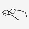 Seutailwokeu Black Style18 Bk 50Mm Stylework Oval Eyeglass Frames