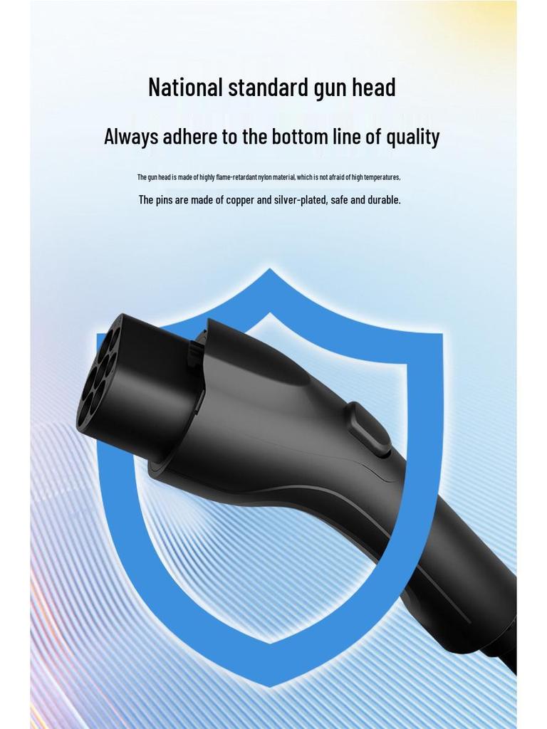 16A Type 2 Home Charger for New Energy Vehicles, 3.5kW Portable European Standard