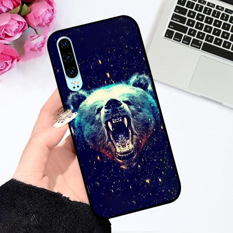 For Huawei P30 Pro Case P 30 Fashion Painted TPU Silicone Soft Phone Cover For Huawei P30 lite Coque Bumper Nova 4e Funda Capa