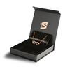Rose Gold Anklet for Women 925 Sterling Silver 18K Jewelry Anklet for Women Gift Ideas for Women Day Anniversary Birthday Gift [SERASAR] Valentine's