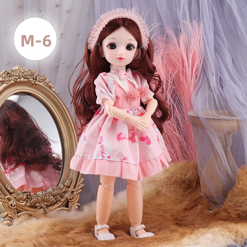 30cm Lori Doll Girl Simulation Princess Toy 23 Joint 6 Points BJD Doll Dress-up Birthday Gift