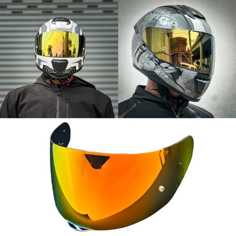 Tool Less Installation Motorbike Helmet Visors Lens For FF802 FF352 All Weather Conditions Universal Windshield With Ant