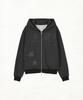 Dandel Dd Type Stripe Hoodie Zip-Up (Black)