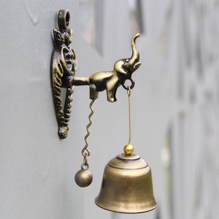 Animal Metal Doorbell Nostalgic Daily Gift Wind Chimes Home Wall Decoration Iron Bell