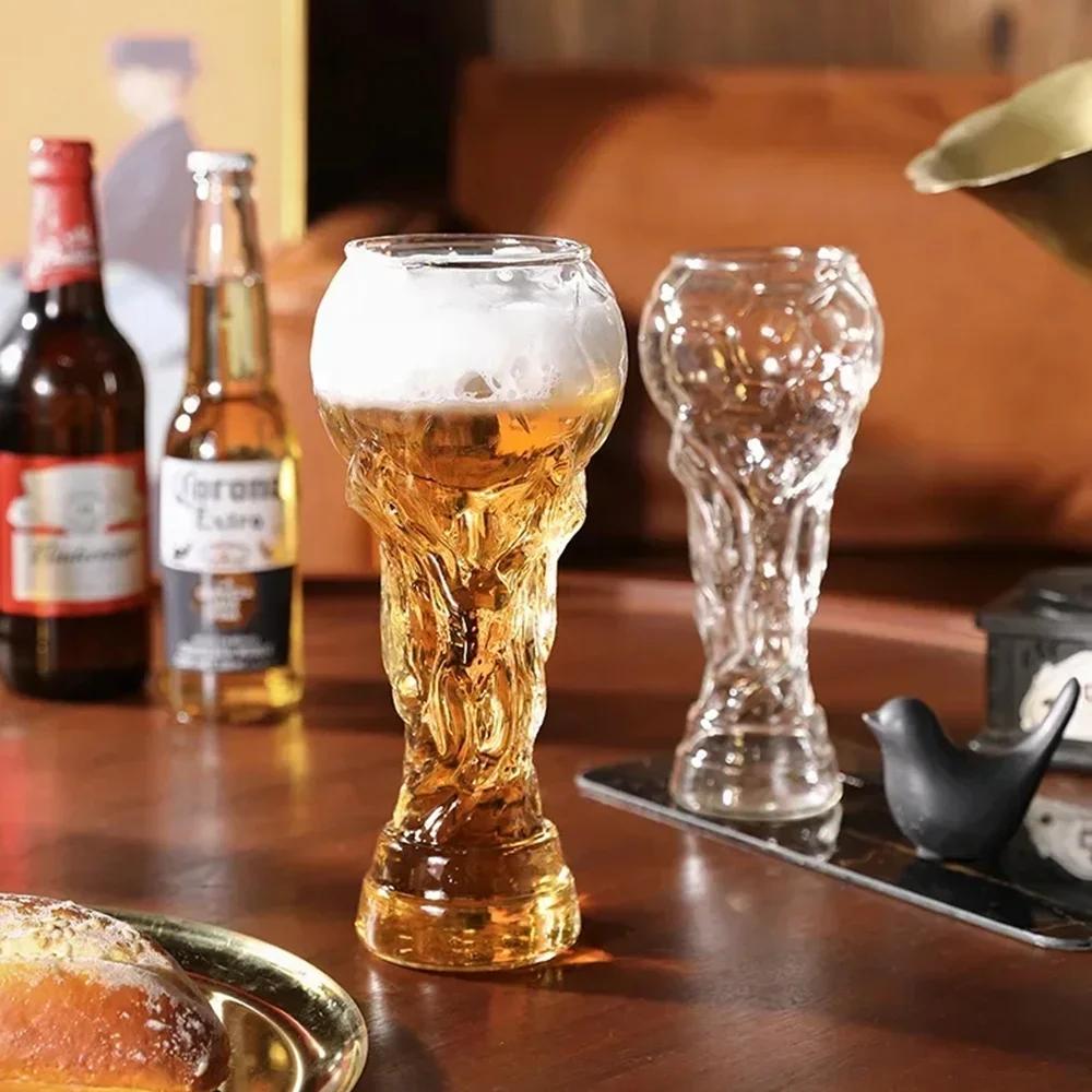 Trophy Beer Glass For Man Decoration Household Bar Game Day Parties & Football Fan Gift For Kidss 450/600/900Ml