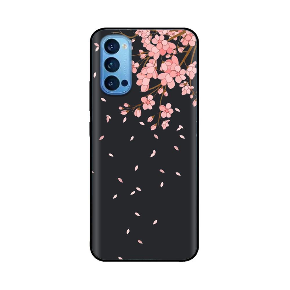 For Oppo Reno4 Pro 5G Case Soft TPU Black Silicone Phone Back Cover for OPPO Reno 4 Reno4 Pro 5G 4G Case Funda Coque Bumper Capa
