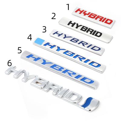 Araba Sticker Hibrid Amblem Rozet Çıkartması Camry Prius Vista Taç Corolla Land Cruiser Caldina Hilux Prado Yatour Venza