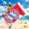 FC Bayern Munchen Beach Towel Quick Dry Soft MicrofiberSand Resistant Oversized Cabana Bath Sheet for Swimming Pool Travel Gift