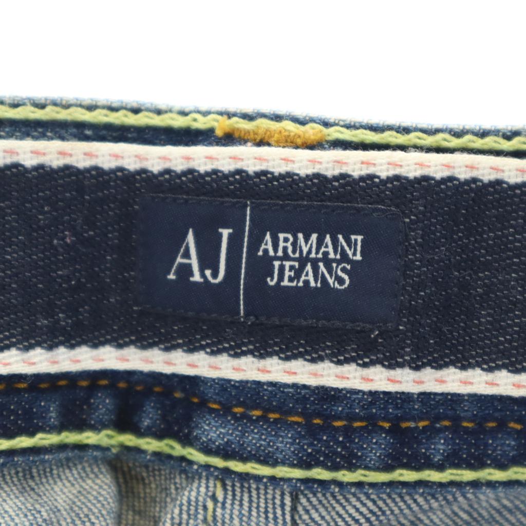 ARMANI JEANS INDIGO 009 Comfort Fit Denim pants w31 Wash blue jeans Men's Used