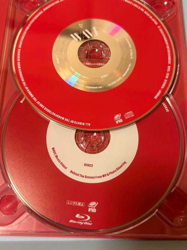 [USED] IVE WAVE 2-CD/Blu-ray set