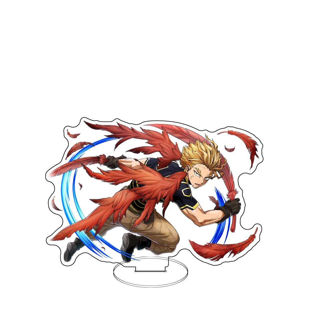 Anime My Hero Academia Sitzende Pose Acryl-Aufsteller Charakter-Bank-Serie Display-Figur, Schreibtisch-Sammlerstück Geschenk für Fans