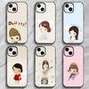 Whimsical Japanese Cute Art Y-Yoshitomo Nara Phone Case Phone Case Soft Packaging Lightweight For iPhone17 16 15 14 13ProMax