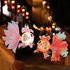 Goldfish Mid-Autumn Festival Lanterns Chinese Decoration Handheld Led Toy Manual Paper Lanterns