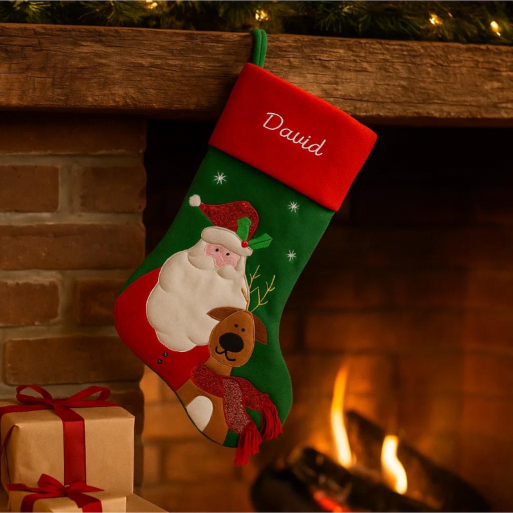 Weihnachtsstrümpfe – Festliches Weihnachtsmann- & Design