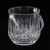 Household Acrylic Ice Container Diamond Pattern Ice Bucket with Handle Bar KTV SuppliesDiamond