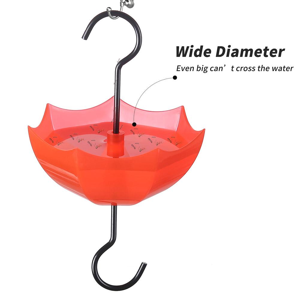 Hummingbird Feeders for Outdoors Hanging Easy To Clean and Refill ,Humming Bird Feeder with Perch and Built-in Ant Moat