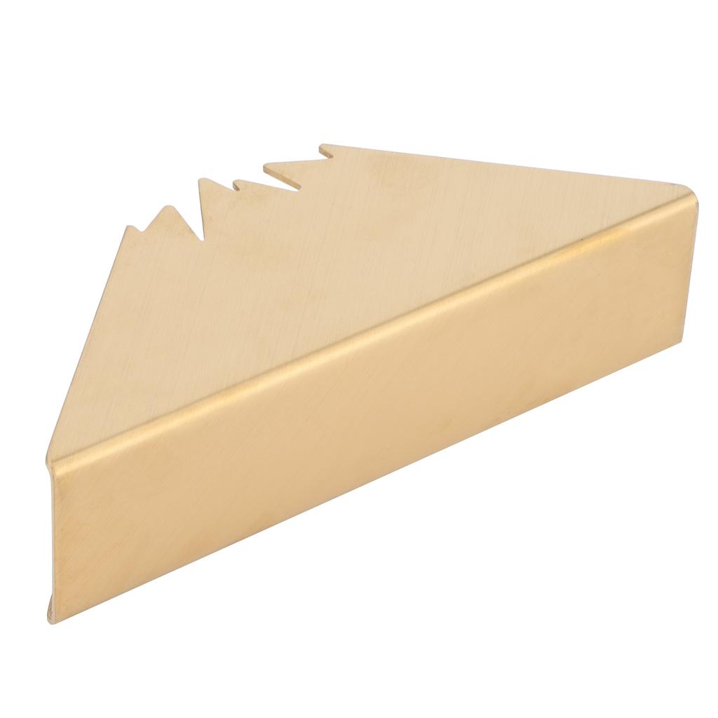 Triangular Napkin Holder Stainless Steel Stand Vertical Tissue Rack for Home Restaurant Hotel